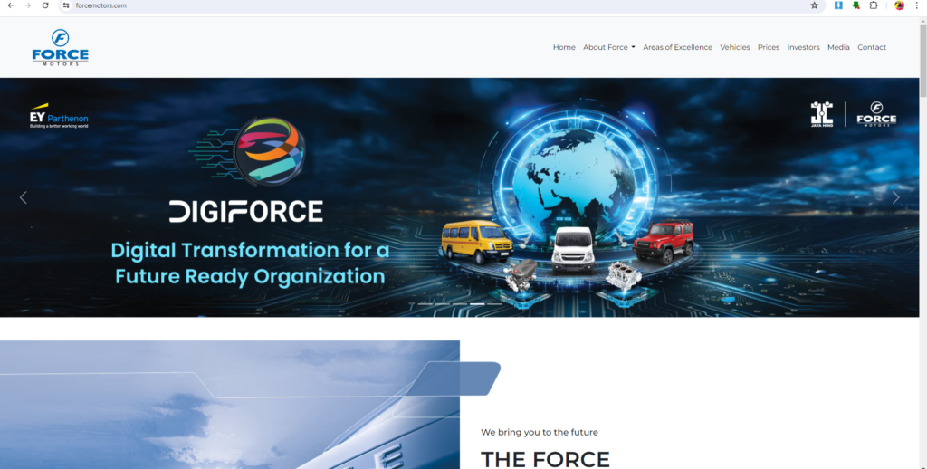 FORCE MOTORS SUCCESS STORY