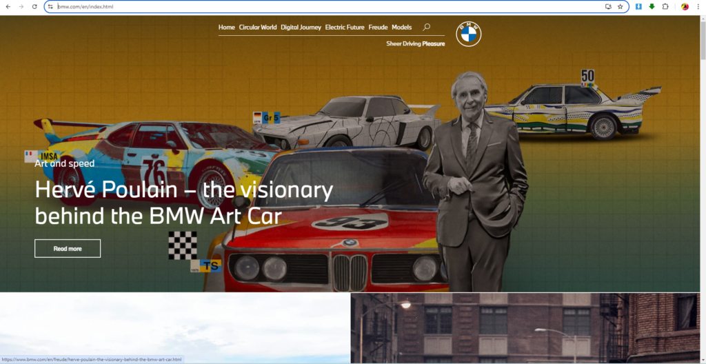 BMW COMPANY SUCCESS STORY